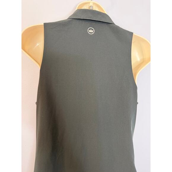 Peter Millar Carner Sleeveless Sport Golf Dress Crown Sport Black  Sz S - Picture 6 of 14